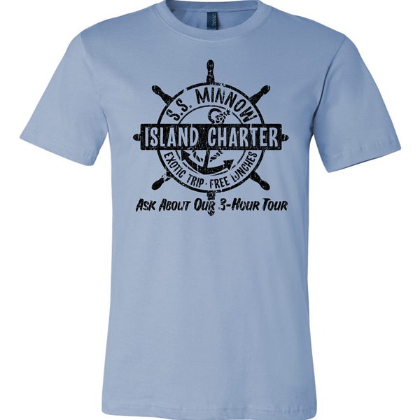 SS Minnow Island Charter 3 hour tour unisex tshirt