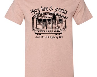 Mary Anne & Wanda's roadside stand t-shirt