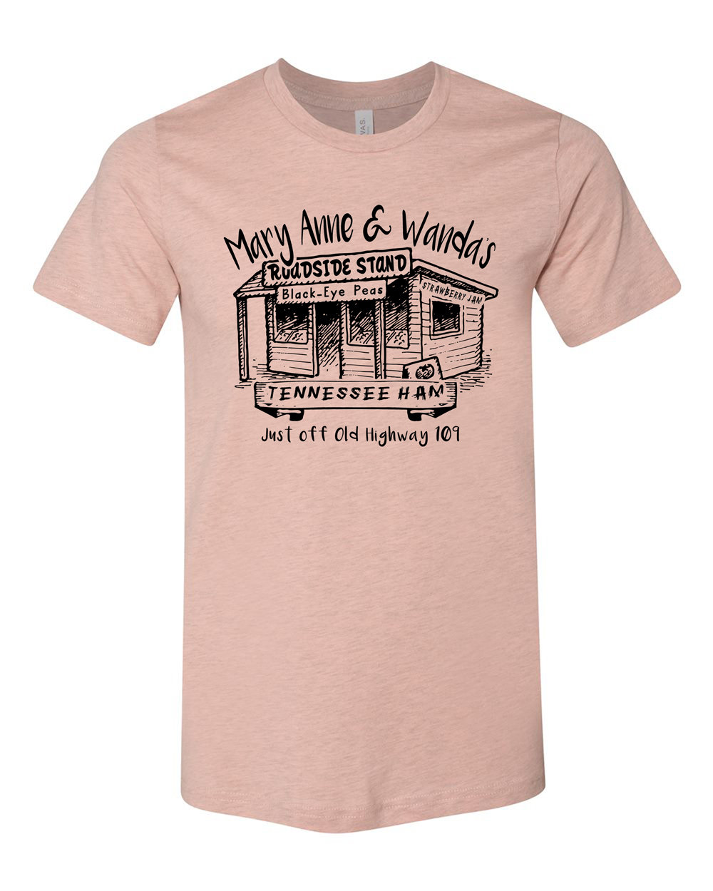 Andmarry アンドマリー Tシャツ Mary Anne & Wanda's Roadside Stand T-shirt - Etsy