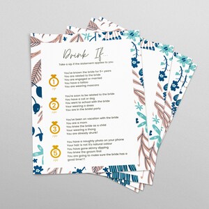 Bachelorette Printable Party Game Set Bridalshower 5 - Etsy Canada