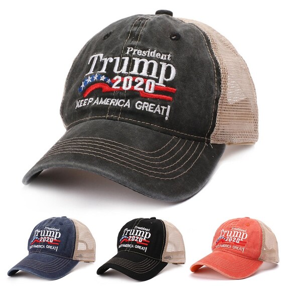 trump mesh hat