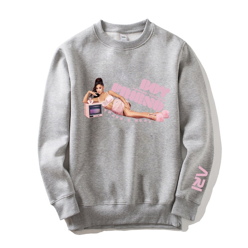 Exclusive Ariana Grande Merch Sweatshirt Boyfriend Thank U Etsy