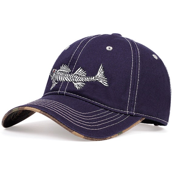 Fishing Bad to the Bone Fish Baseball 