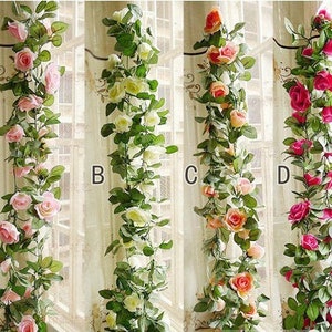 Artificial Ivy Vines Leaves Greenery Garland Boho Chic Décor Fake