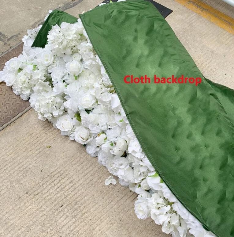 New Design Baby Blue Flower Wall for Wedding Arrangement Event Salon