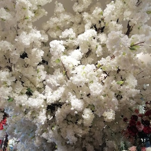 卸売 5本 人工シミュレーション桜 桜 ウェディングパーティー装飾花 全長1m/39.37インチ