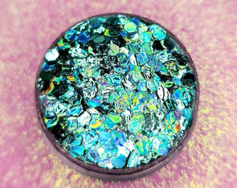 Body Glitter, Face Glitter Gel Makeup, Hair, Eye, Rave, Festival, Holographic, Teal, Aqua, Mint, Blue, Chunky, Cosmetic, Cheer, Softball