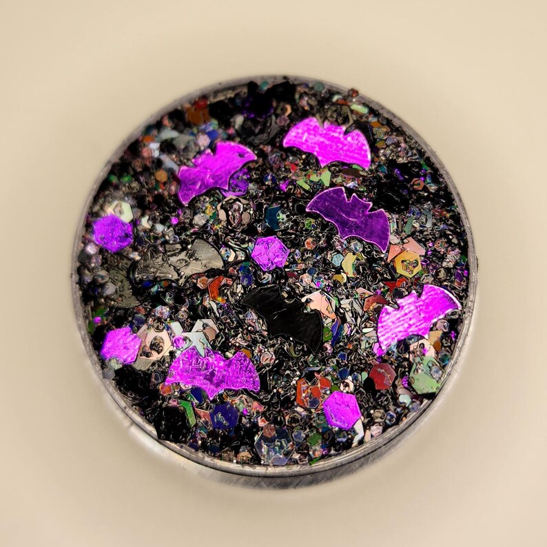 Halloween Body Glitter, Face Glitter Gel, Eye Glitter Makeup, Hair