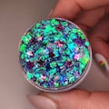 Body & Face Glitter Gel Makeup, Eye, Hair, Rave Festival, Pink, Blue, Purple, Iridescent, Stars, Cosmetic, Chunky, Concert, Euphoria, Cheer product logo