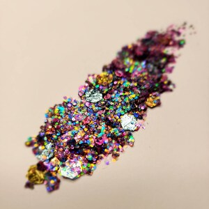 Face Glitter, Body Glitter Gel, Rave, Festival, Eye Makeup, Holographic, Iridescent, Black, Pink, Opal, Cosmetic, Chunky, Euphoria, Cheer