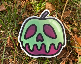 Poison Apple Sticker / Disney Sticker / Snow White Sticker/ Princess Sticker