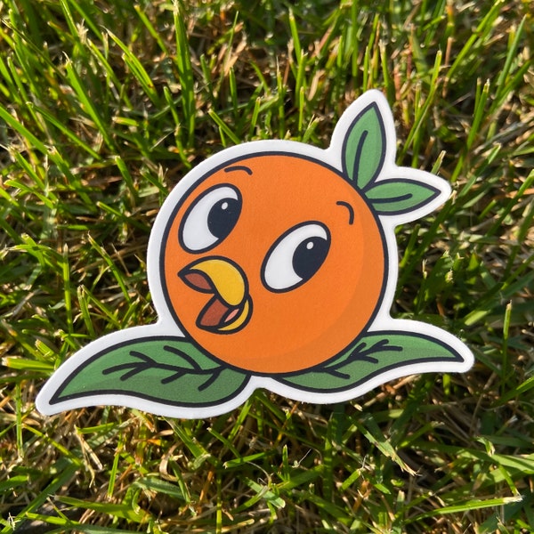 Orange Bird Sticker / Walt Disney World Sticker / Epcot Sticker