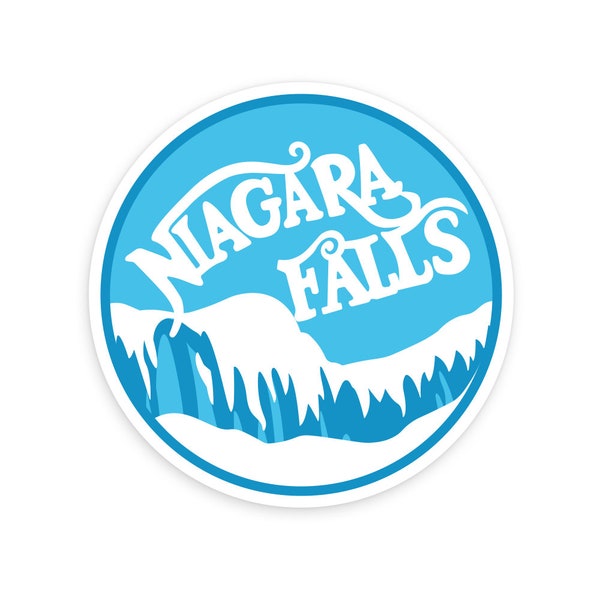 Niagara Falls Fan Sticker from Carousel of Progress / Walt Disney Carousel of Progress Inspired Sticker / Carousel of Progress Decal