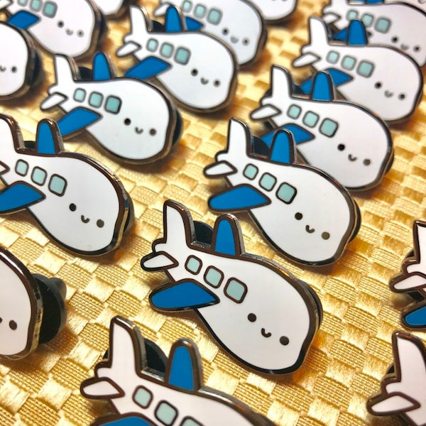Airplane Pin Etsy