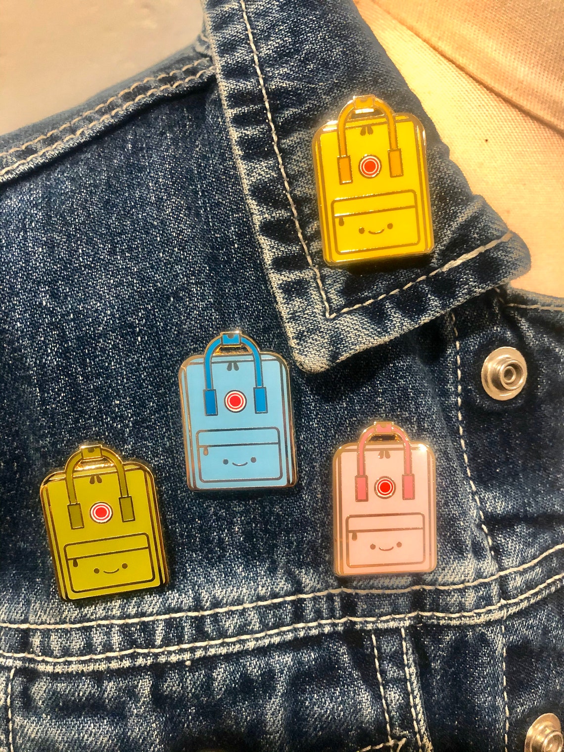 kawaii backpack pins