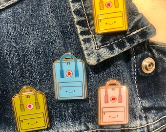 Cute Backpack Pin
