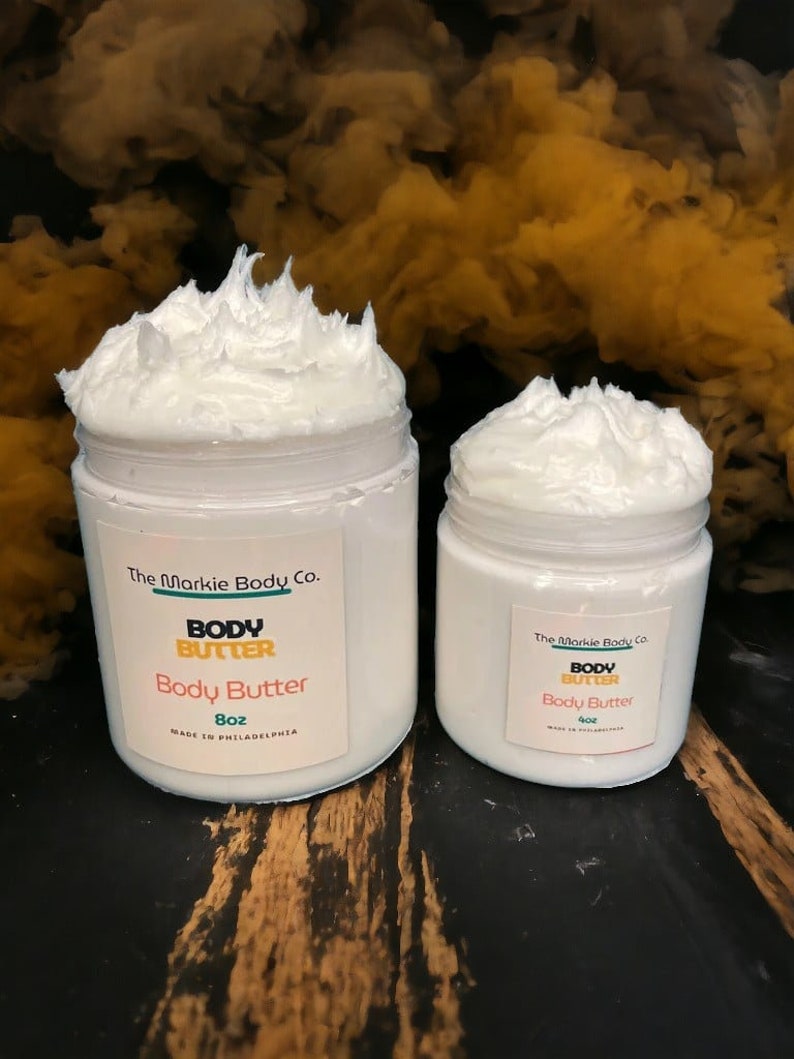 Black Phantom Body Butter black Owned Whipped Body Butter Natural