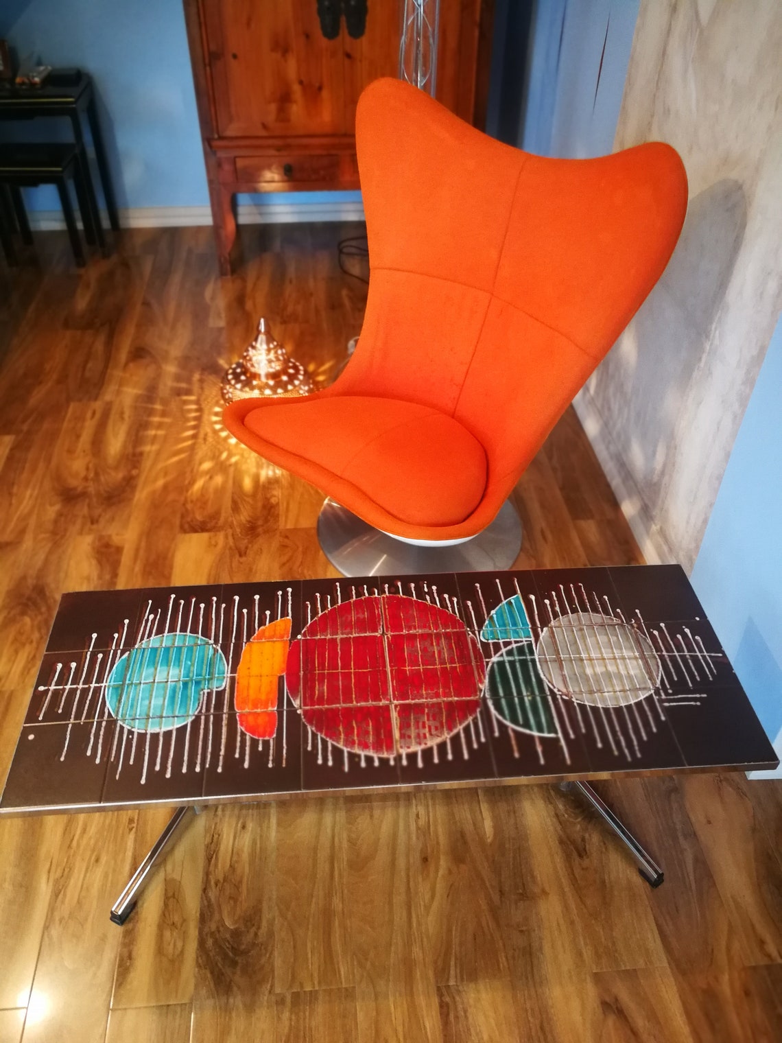 Vintage Swivel Egg Chair Etsy