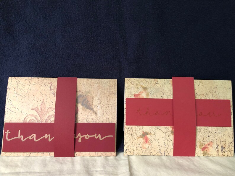 THANK YOU gift card holder Etsy