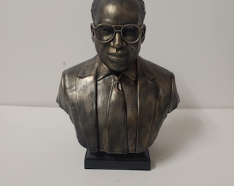 Busto 3D pintado en bronce personalizado - Modelo AAA