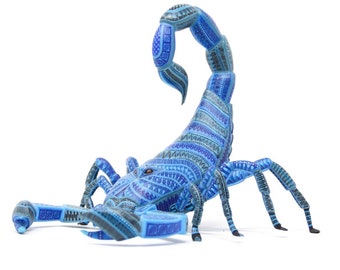 Scorpion Alebrije - Meuxubi V - 7 in. - Plaga Special Collection - Mexican Art