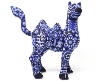 Huichol Art Sculpture - Camel Ik+Ri Tao