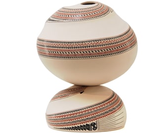 チワワの粘土マスク マタ・オルティス陶器 ハンドメイド 本物 最高