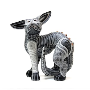 Alebrije Dog - Bini xcustia - 42 cm. 16.7 in. - Mexican folk art