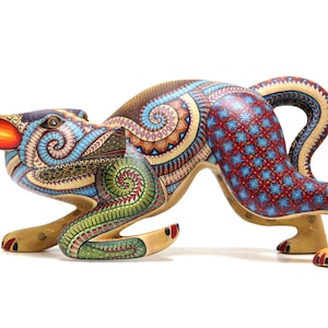 Alebrije Dog - Bekw&#39; II - 35.5 cm. 14 in. - Mexican art