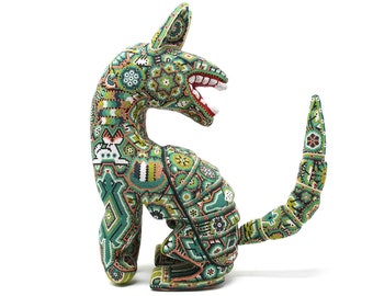 Huichol Art Sculpture - Xamainuri