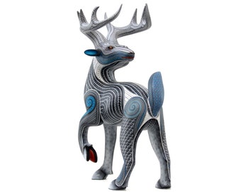 Alebrije - Deer - 56 cm. 22in. - Mexican art painted on wood