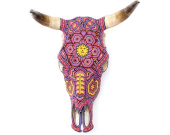 Huichol Cow Skulls