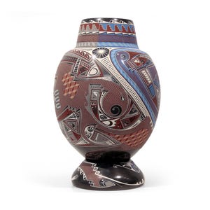 Mata Ortiz Ceramics - Patterns - 60 cm. 24 in. - Mexican folk art