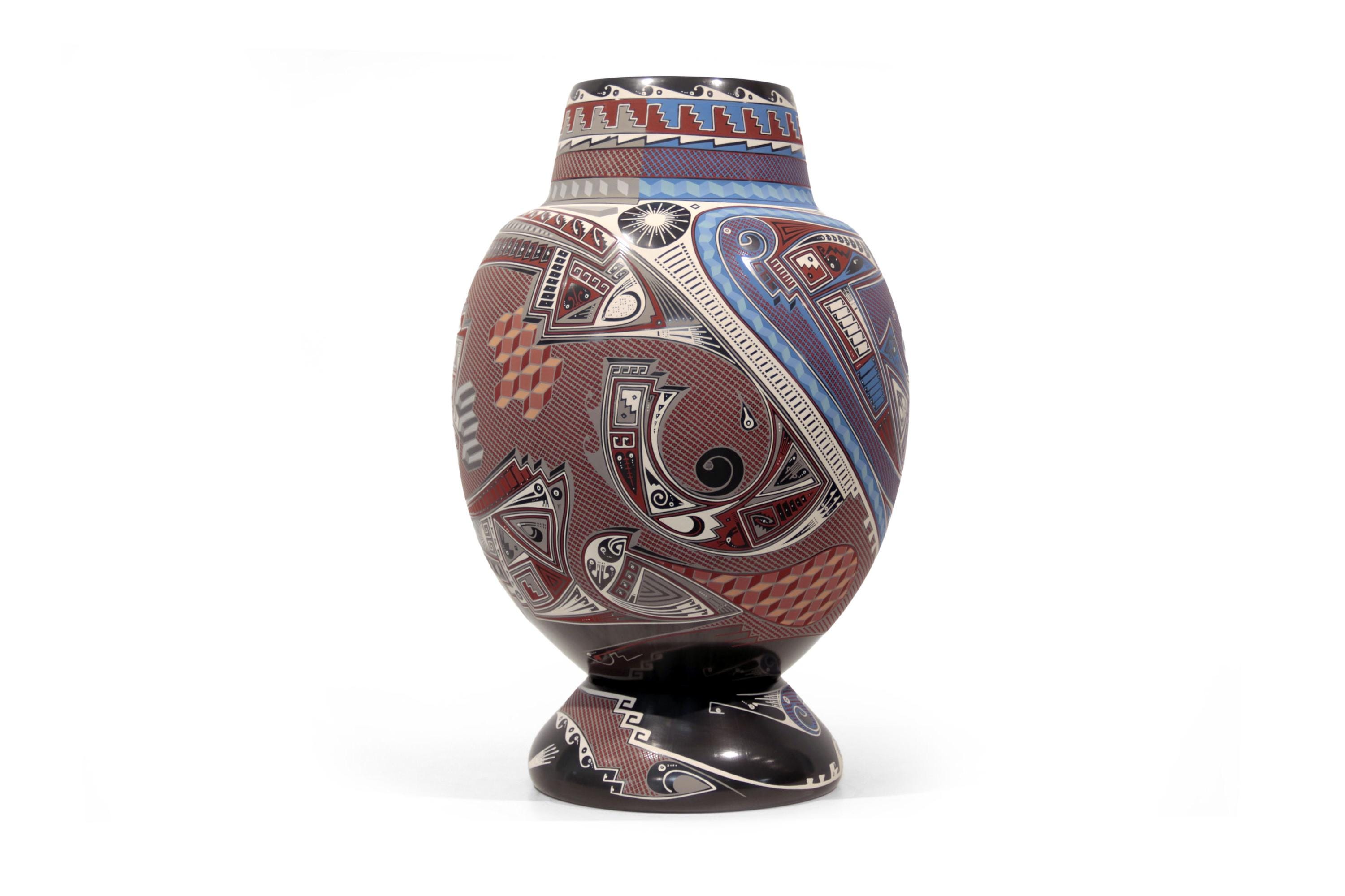メキシコ　マタ・オルティス陶器 マタ・オルティス陶器 by Jose Quezada 壺 メキシコ｜マライカ公式通販