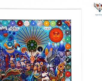 神々の誕生 - 90 x 50.6 cm - 36 x 20 インチ - ファインアート