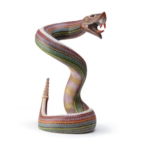 Alebrije - Rattlesnake - 26.5 cm. 10.7 in. - Mexican folk art