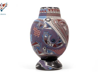 マタ・オルティス陶器 - 模様 - 60 cm、24インチ - 伝統的なメキシコ