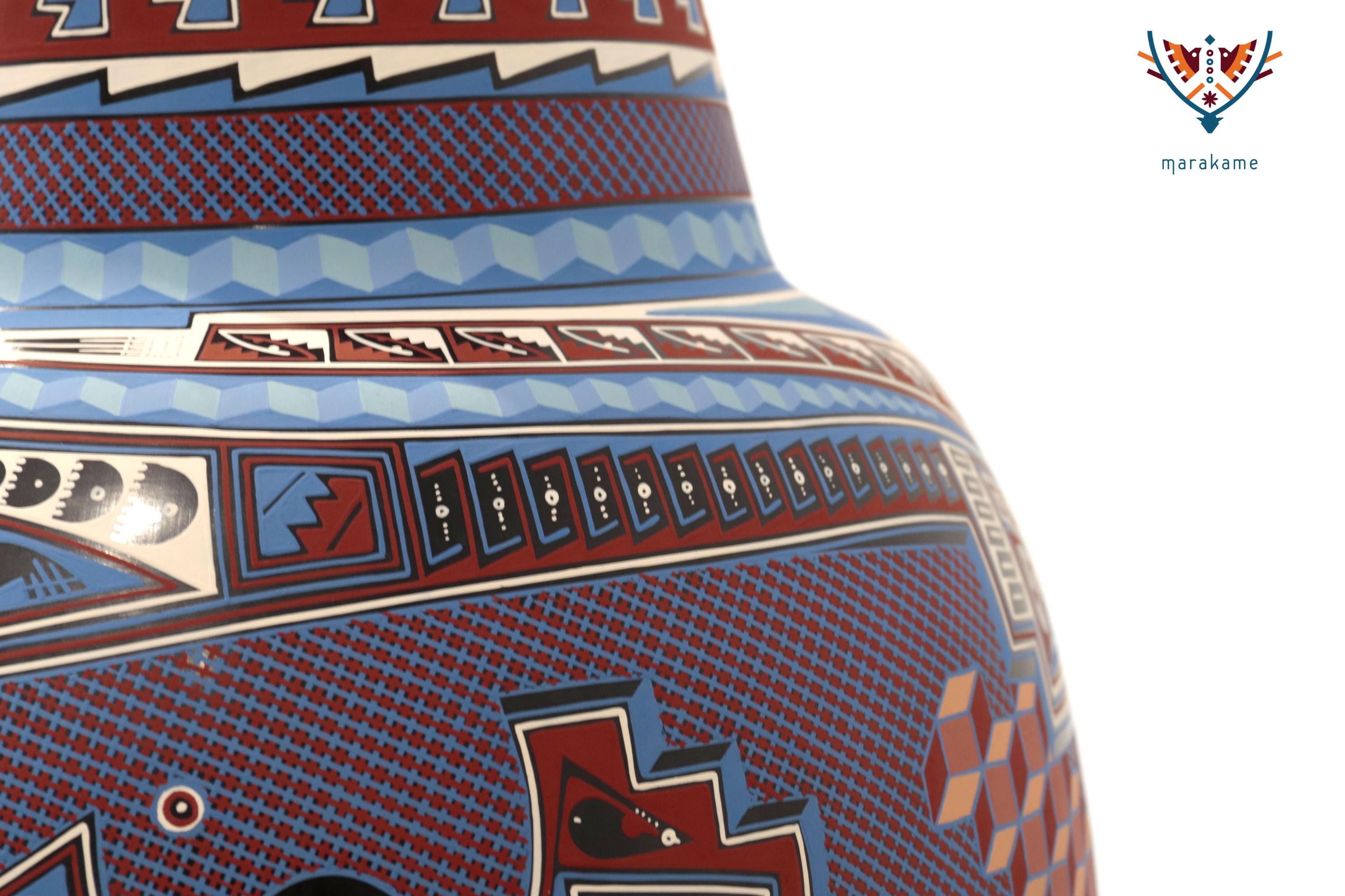 マタ・オルティス陶器 - 模様 - 60 cm、24インチ - 伝統的なメキシコ