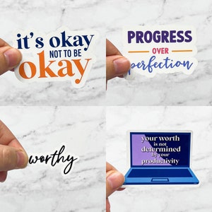 PICK YOUR OWN Stickers | Mental Health Sticker Pack | Custom Sticker ...