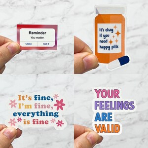 PICK YOUR OWN Stickers | Mental Health Sticker Pack | Custom Sticker ...
