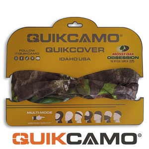 Mossy Oak Camo Face Mask, Lightweight Breathable Neck Gaiter image 2