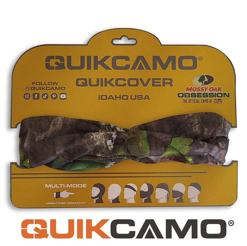 Mossy Oak Camo Face Mask, Lightweight Breathable Neck Gaiter image 2