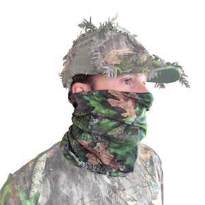 Mossy Oak Camo Face Mask, Lightweight Breathable Neck Gaiter image 1