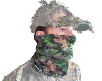 Mossy Oak Camo Face Mask, Lightweight Breathable Neck Gaiter
