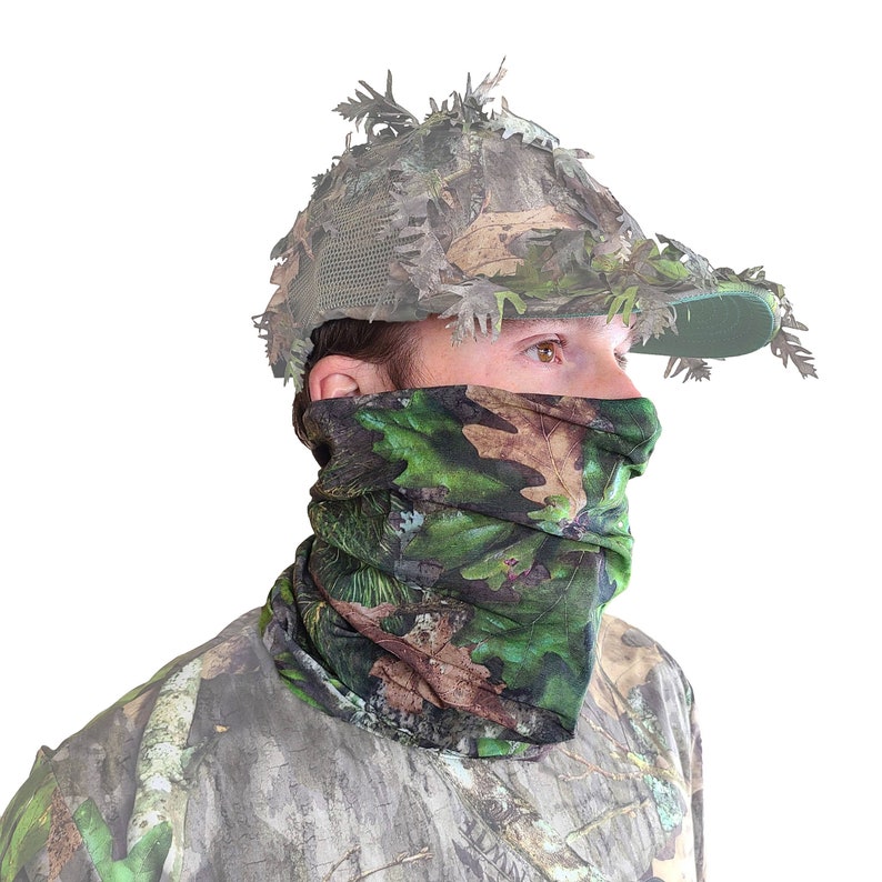 Mossy Oak Camo Face Mask, Lightweight Breathable Neck Gaiter image 1