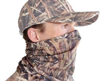 Mossy Oak Camo Face Mask, UV Protection, Neck Gaiter
