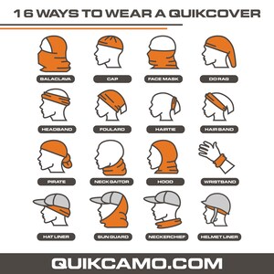 Mossy Oak Camo Face Mask, Lightweight Breathable Neck Gaiter image 5