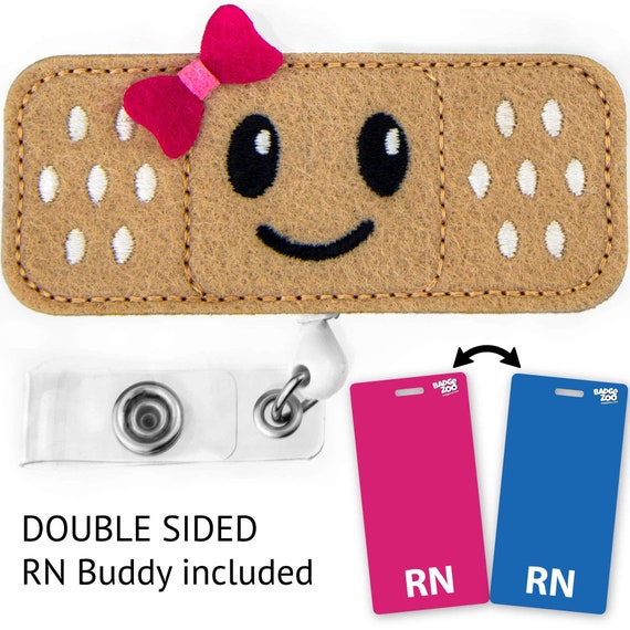 Nurse Bandage Badge Reel Smiley Face With RN Badge Buddy Cute Nurse Gifts  Pedi Nicu ICU Critical Care ER -  Canada