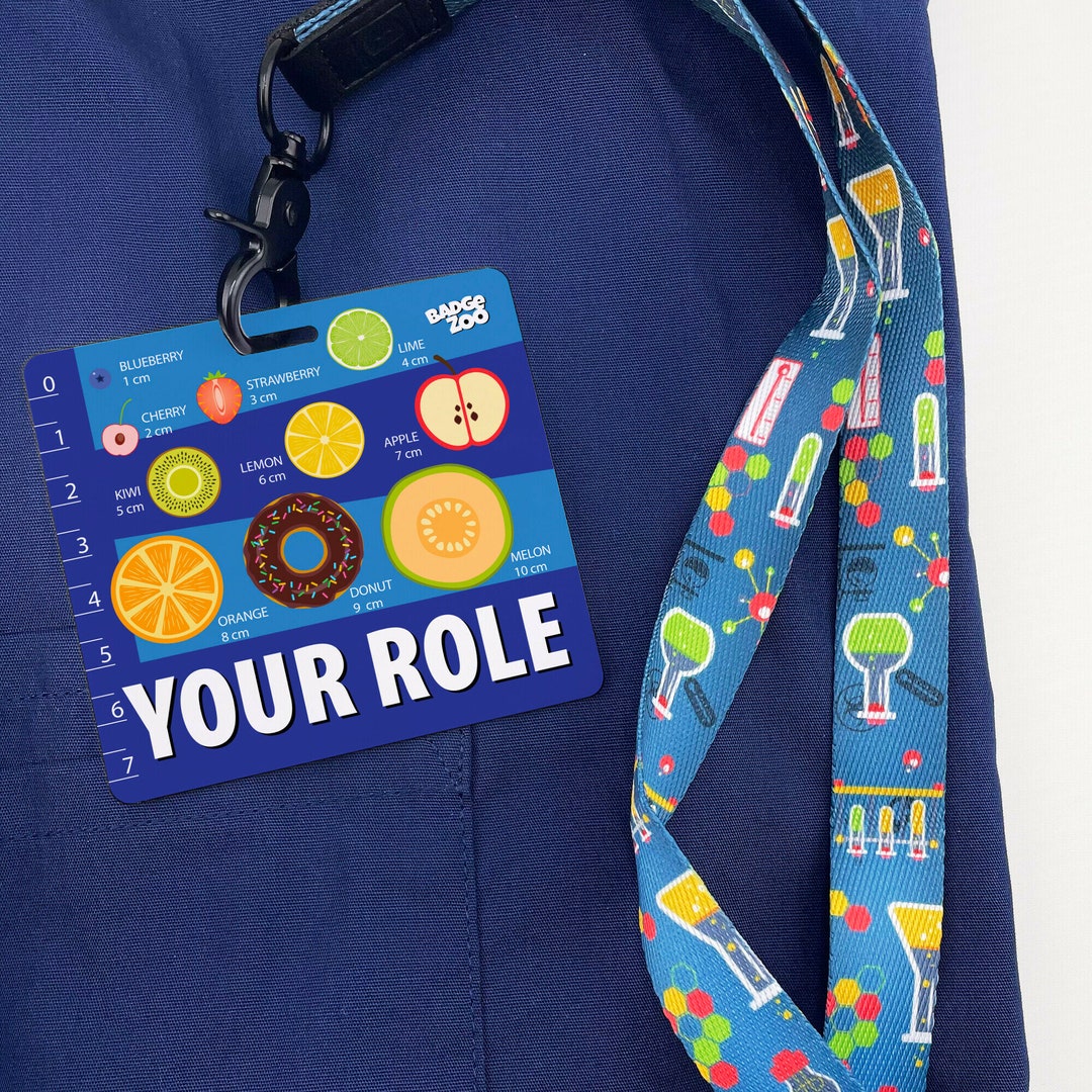 Cervical Dilation Labor Measurement CM Badge Buddy Heavy Duty Horizontal Spill & Tear Proof