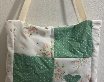 Bolso de mano de patchwork